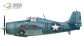 Grumman F4F-4 Wildcat, black 8-26, squadron VGF-27, ex-Operation Torch aeroplane, Guadalcanal, April 8, 1943.